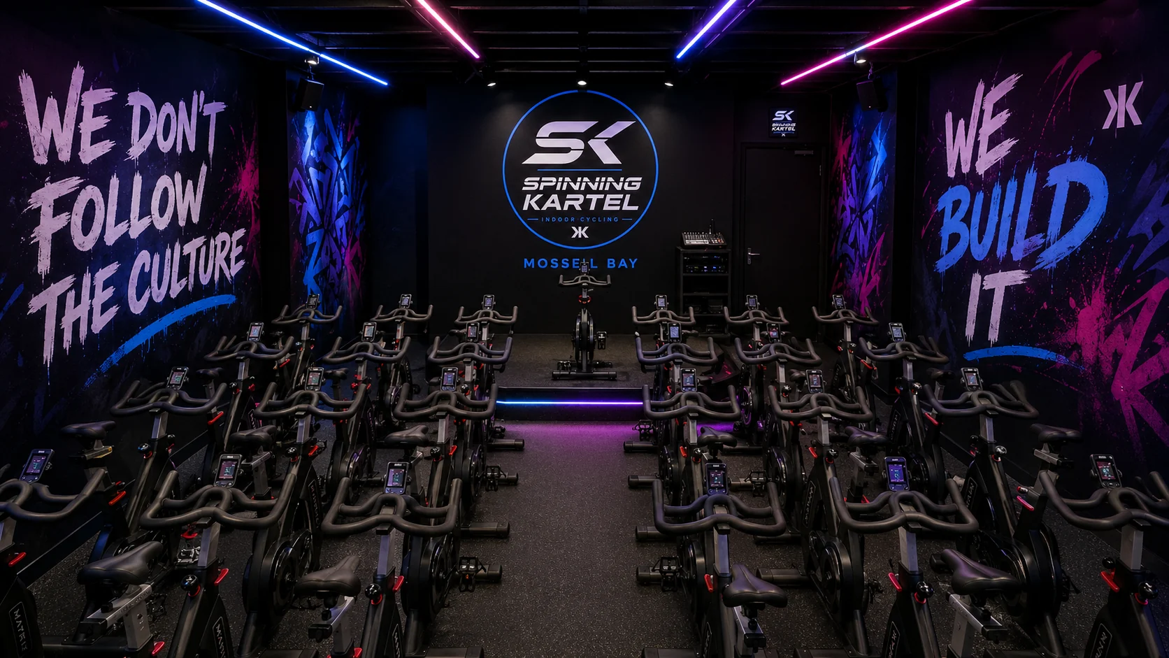 Spinning Kartel studio